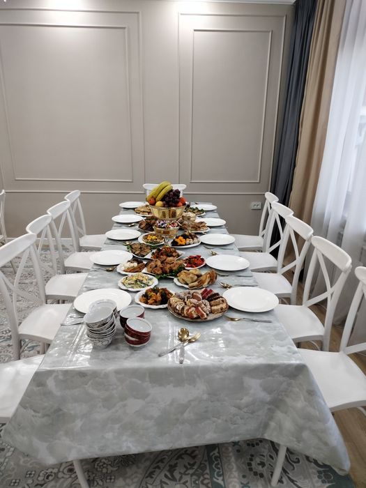 Аренда столы стулья посуда