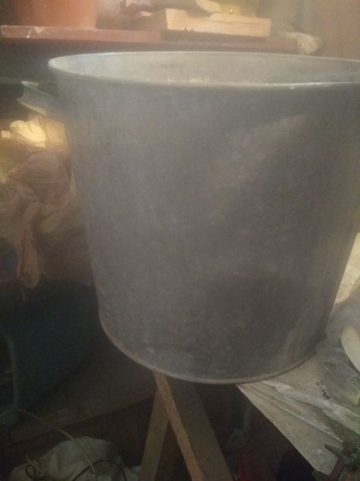 Ведро оцинкованное новое, бак 30л