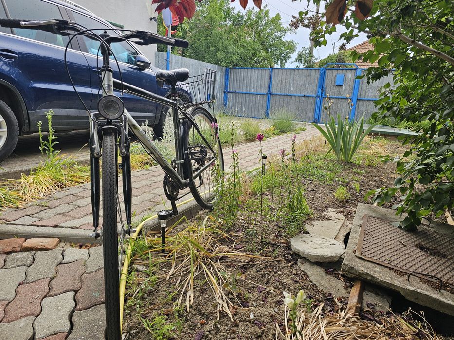 De vânzare bicicleta cu cos in spate