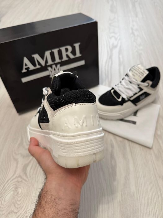 Adidasi AMIRI Laced | Amiri Negrii Cu Pietre | Adidasi Baieti Fete