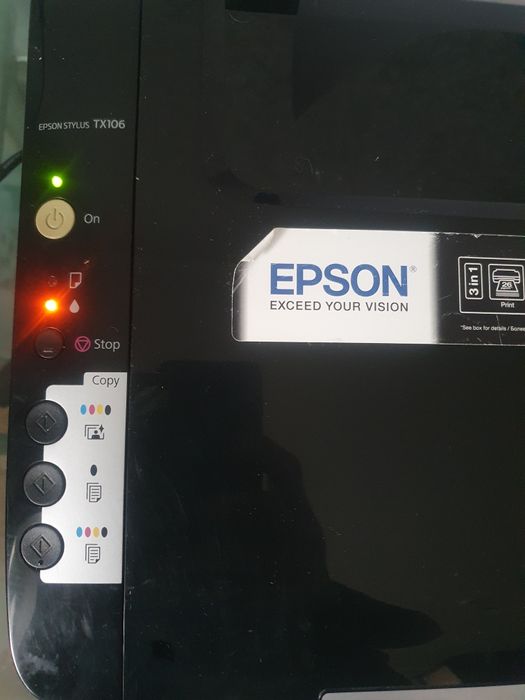 Принтер EPSON TX 106 цветной 3×1 водном.