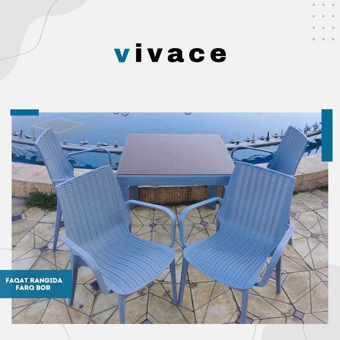 Стол стул для кухни, сада и кафе