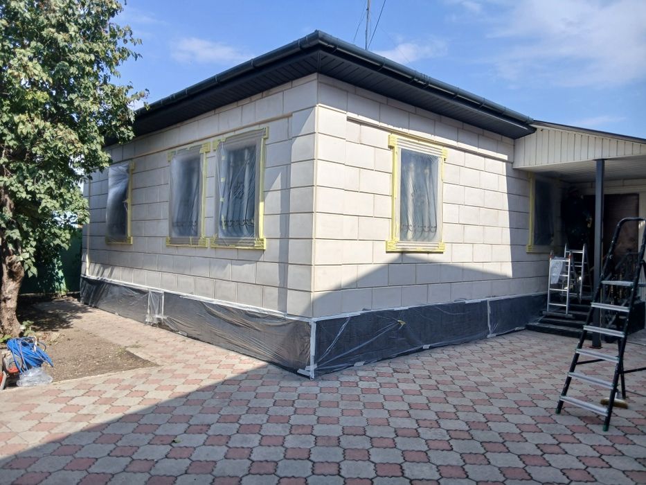 Безвоздушная покраска в Алматы.