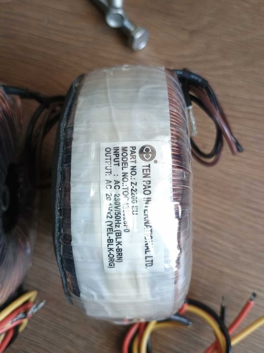 2 x Toroid Pair (2x20V 220W each) Taiwan