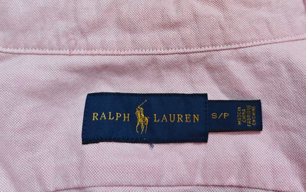 Ralph Lauren Оригинална мъжка розова риза размер S