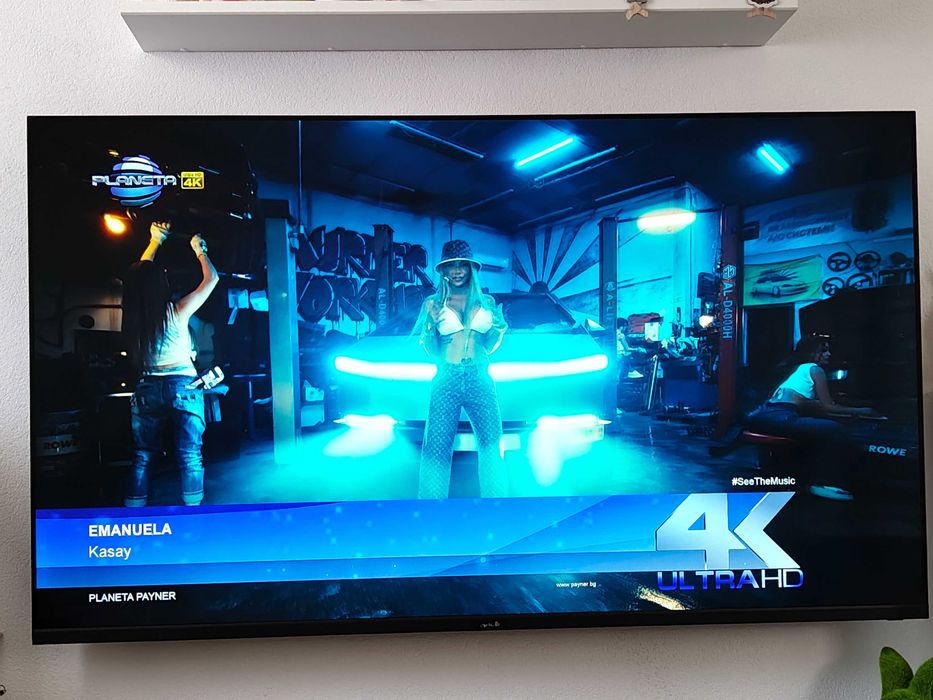 65"инча 4K телевизор HDR ANDROID