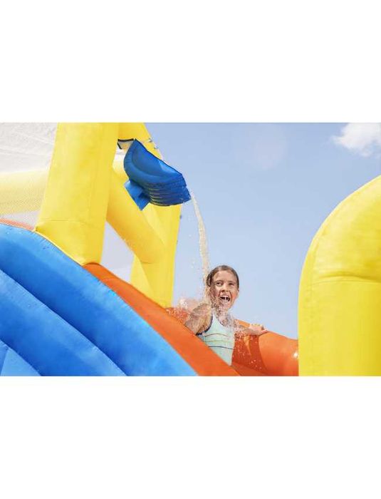 Голяма Водна Пързалка/Батут - 5м х 5м х 3м