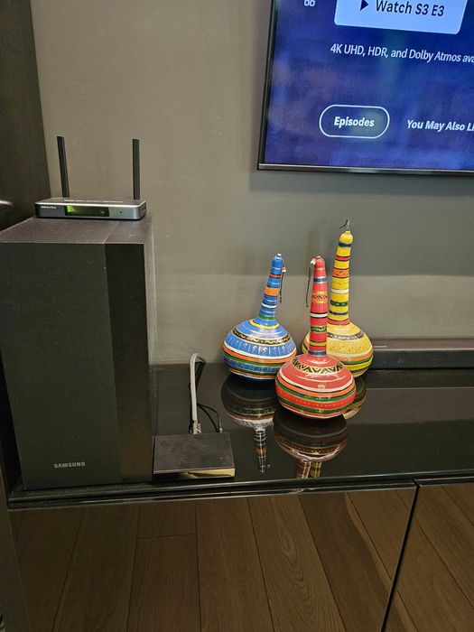 Преместване извън България - Саундбар система SAMSUNG PS-WK450 БЕЗЖИЧЕН СУБУФЕР