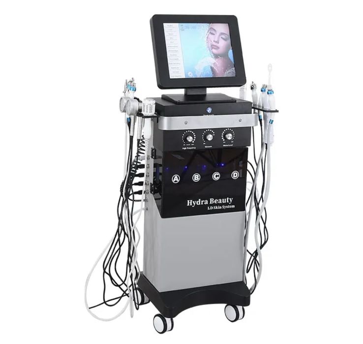 Професионален апарат за лице - Аква пилинг 14 в 1