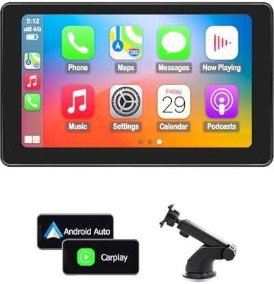 OHREX 7" сензорен екран за CarPlay Android Auto GPS гласово управление