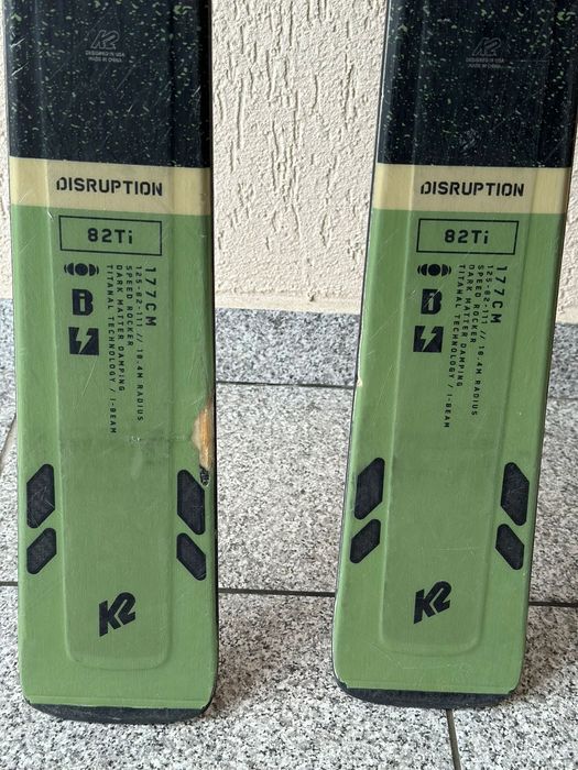 Ski-uri K2 Disruption 82 Ti 177 cm + legături MXCell 12