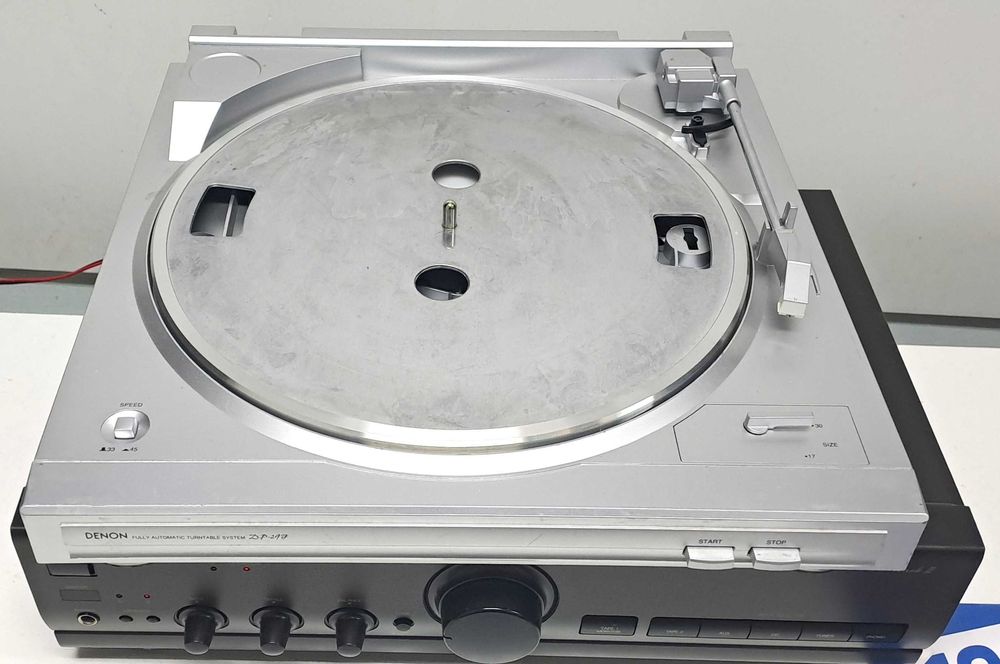 Denon pick-up DP 29F fully automatic turntable sistem platan vinil
