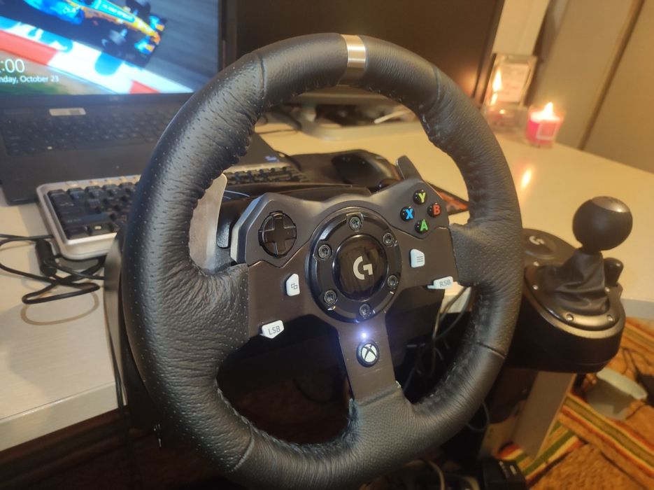 С ГАРАНЦИЯ ! Logitech G920 за PC, лаптоп и XBox волан със скорости