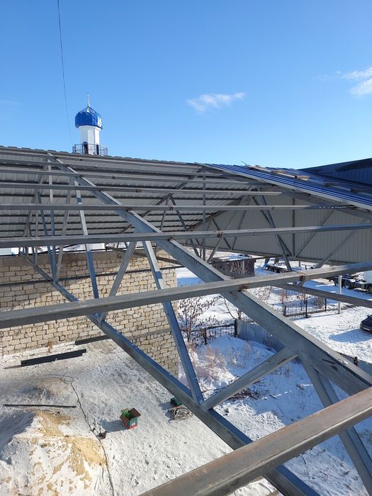 Сварщики. Фермы.