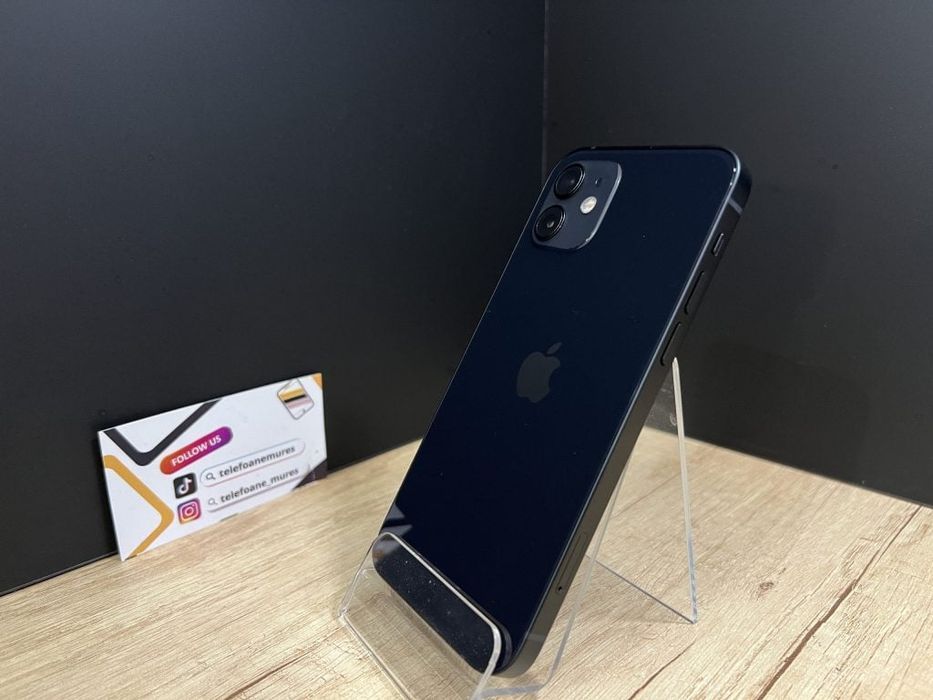 iPhone 12 64Gb Black Second-Hand Foarte Bun 3 ani garanție, Telefoane
