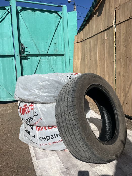 Продам комплект шин в хорошем состояний 215/60 r 16