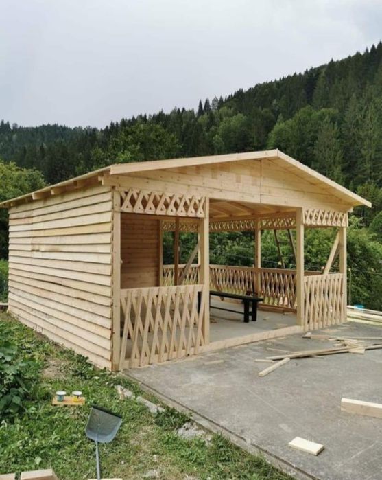 Vand foisoare de gradina pergole terase 4x5