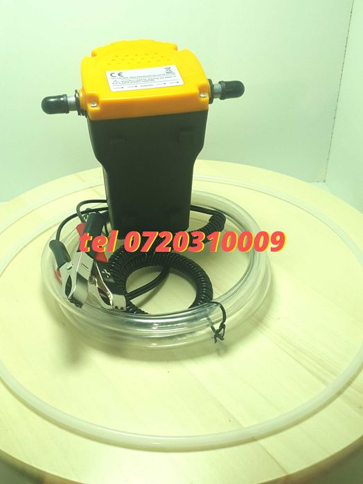 Dispozitiv Pompare Extractor Schimb Ulei Auto 12V 60W Pentru Reparatii Compatibil Vehicul -Rezistent Scula Utilizare
