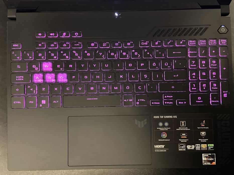 Asus Tuf A15 / RTX 4060
