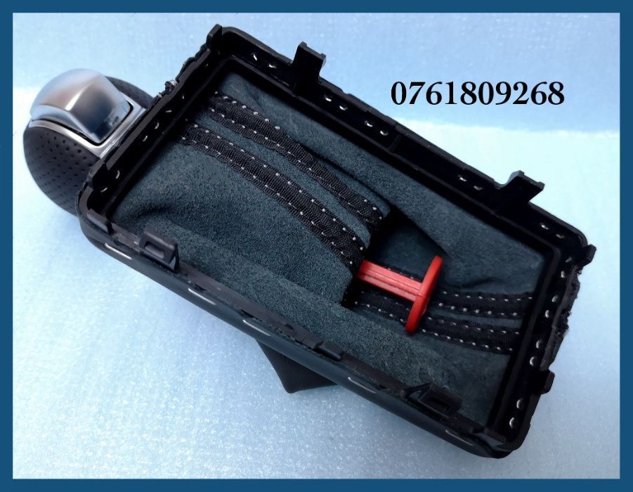 Manson + nuca schimbator PIELE OEM Stronic Audi A1 / A3 / A6 / A7 / Q3