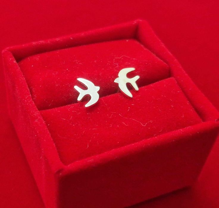 AG159,cercei argint 925,noi/marcati, pasari, model inedit