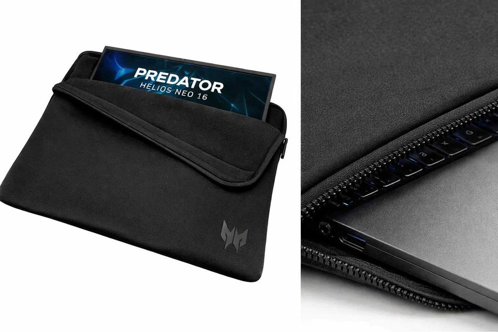 Чехол для ноутбука Acer Predator Helios Neo 16 17 чёрный