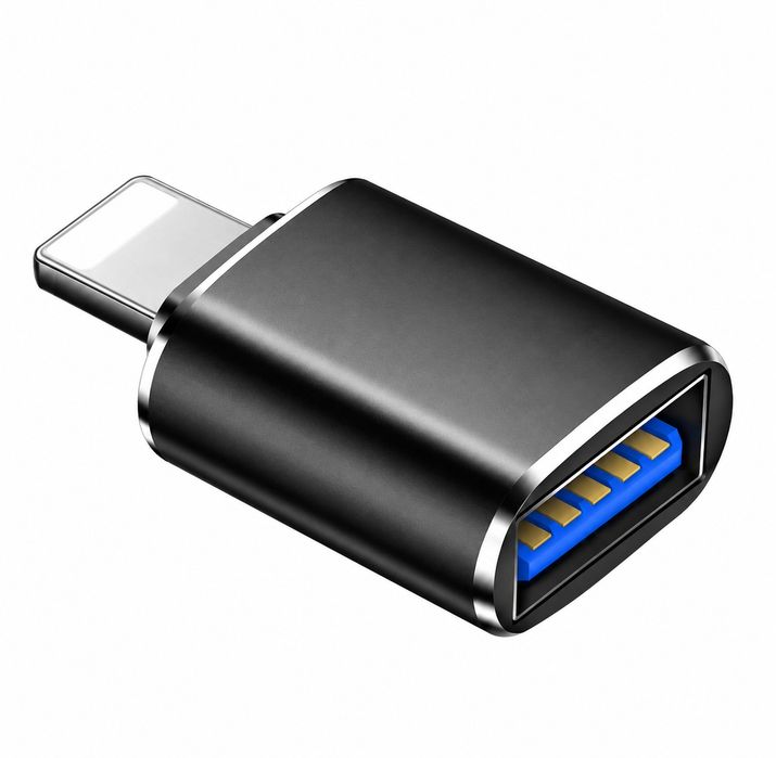 Переходник (OTG) USB ->  Lightning