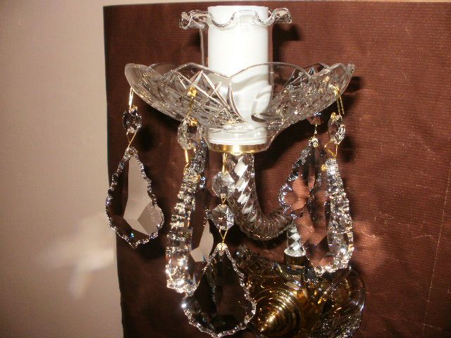 Стенни лампи с кристали Swarovski