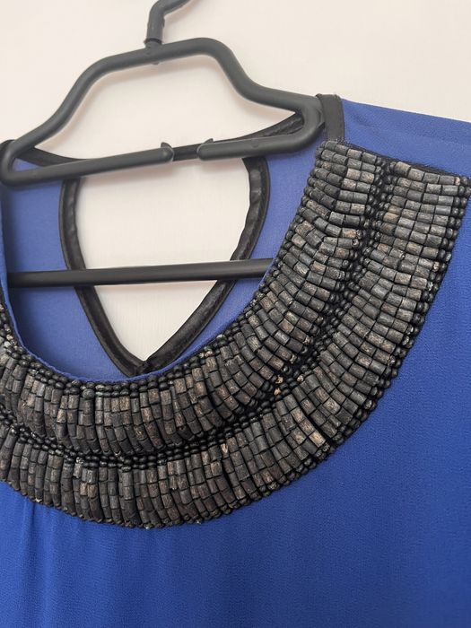 Дамска блуза с кожен ефект Dika