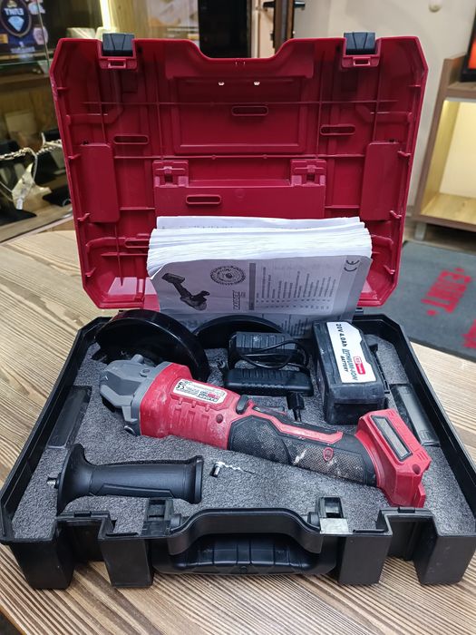 Акумулаторен ъглошлайф RAIDER Pro RDP-PBAG20