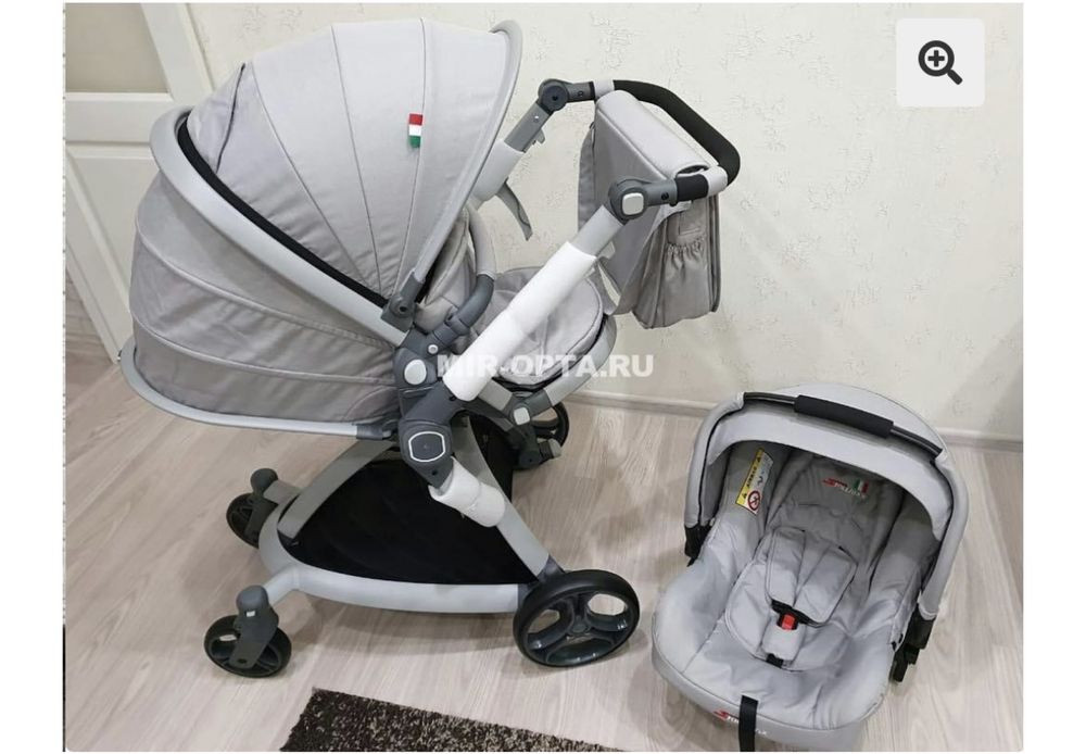 Коляска детская три в одном