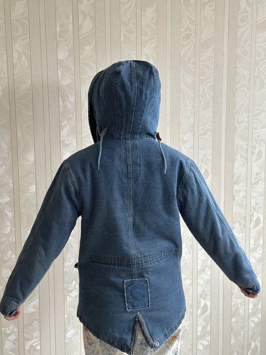 Джинсовая Куртка-парка