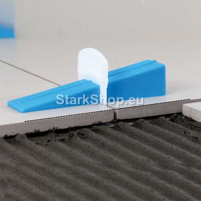 Клинове за нивелация на плочки 100бр.