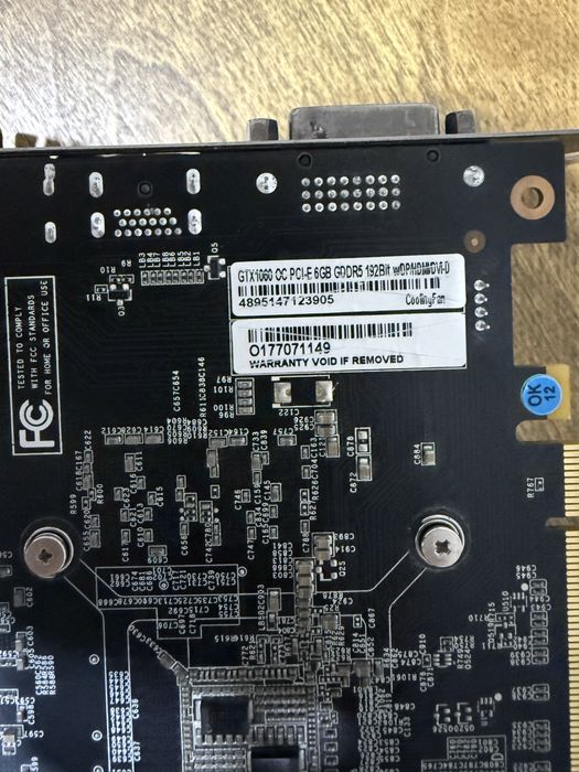 Видеокарта GTX1060