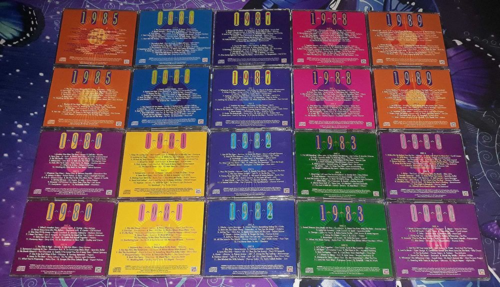 The 80's Collection (TimeLife) - Set 40 CD-uri (Livrare gratuita)