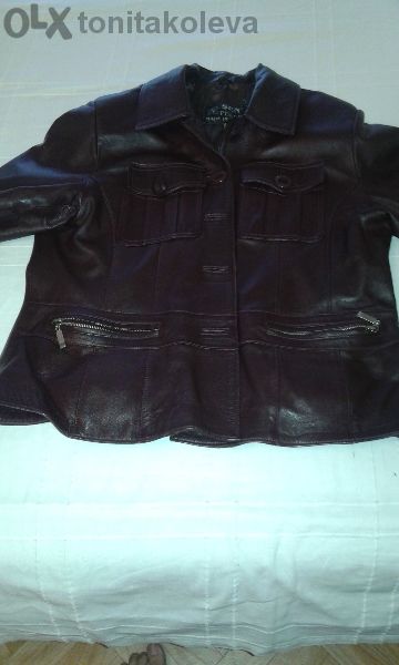 Дамско кожено сако