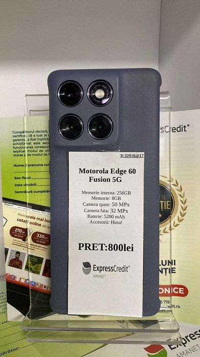 Motorola Edge 60 Fusion 5G( Tomesti b 32918) Garantie 2 ani !