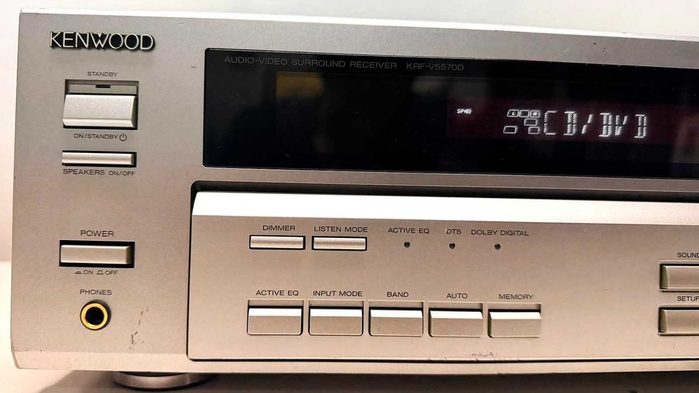 Amplificator Stereo Kenwood KRF-V5570D RDS si 5.1 Digital