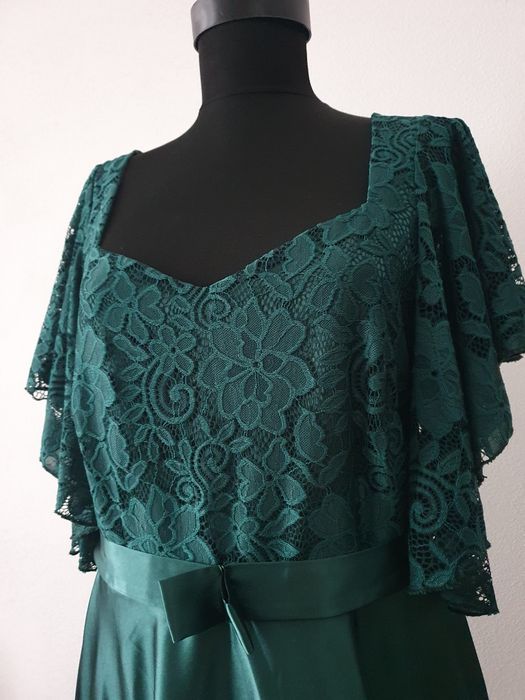 Rochie Midi verde smarald