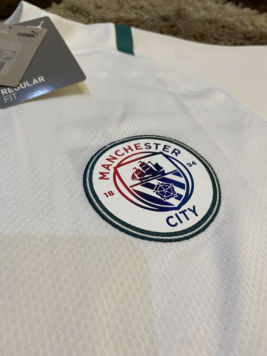 Tricou Manchester City Alb