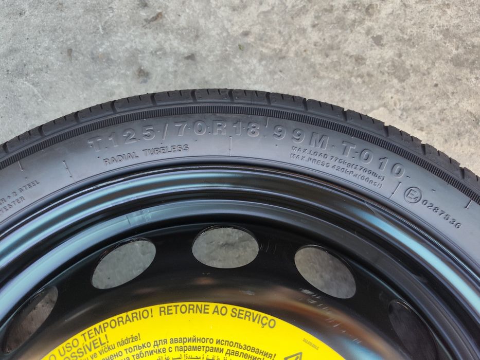 18" оригинални патерици за Vw Polo,T cross/Skoda Kamiq,Stella,Fabia.