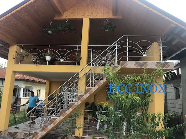 balustrade inox sticla, porti garduri inox, confectii inox,