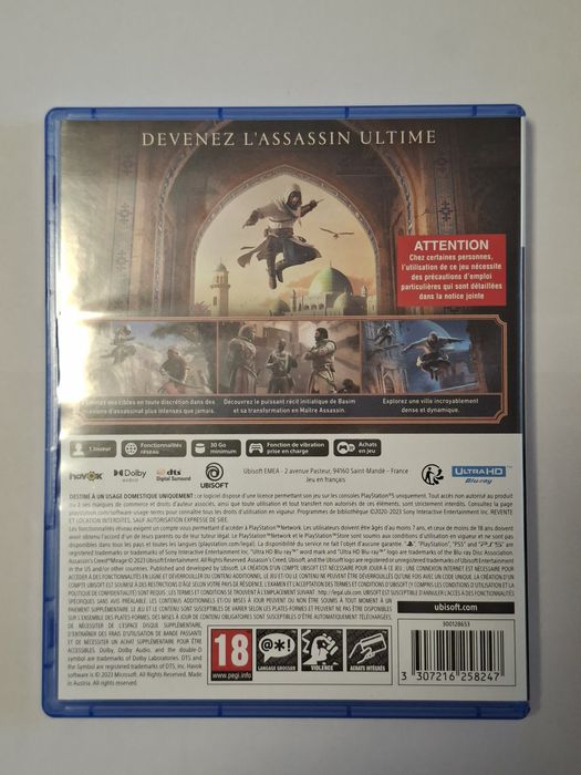 Assassin's Creed Mirage PS5 – stare excelentă
