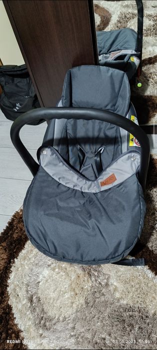 Cărucior bebe optima Pink 3 in 1