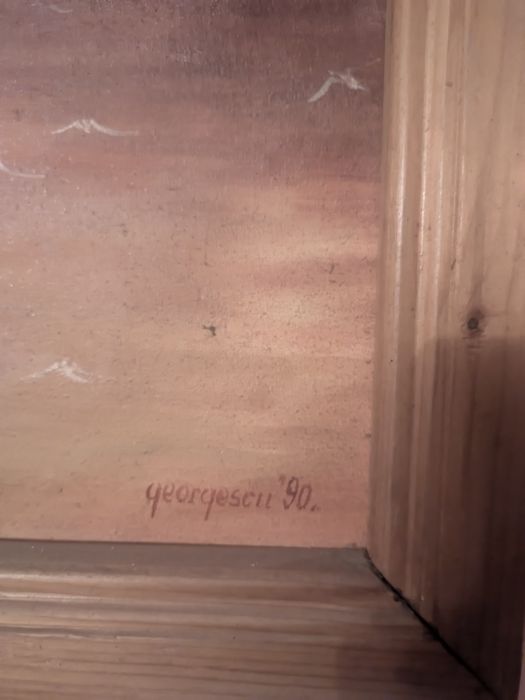 Tablouri de diferite mărimi Simionesc și Georgescu