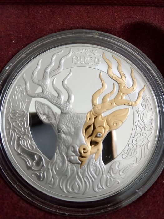 Серебряная монета Бұғы