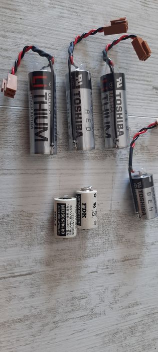 Baterii acumulatori pentru PLC Toshiba FDK 3v 3.6v litiu noi