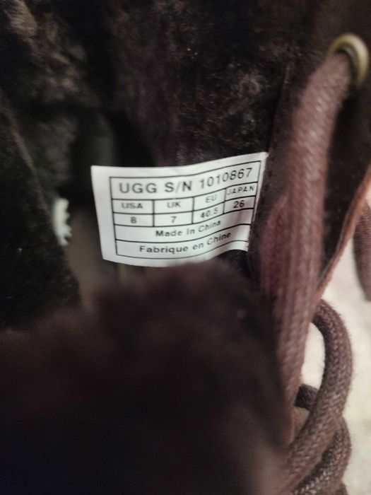 Ghete ugg imblanite, marimea 40.5, originale cu holograma