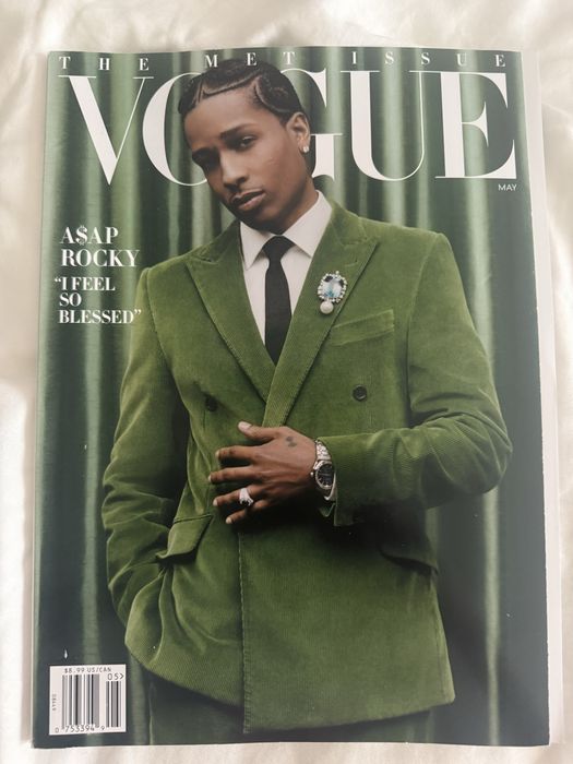 Vogue списание Asap Rocky