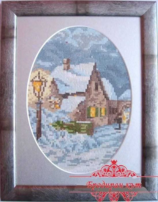 Ръчно бродирани гоблени с рамки